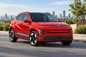 Hyundai Kona EV exterior view 1 for South African vehicle comparison