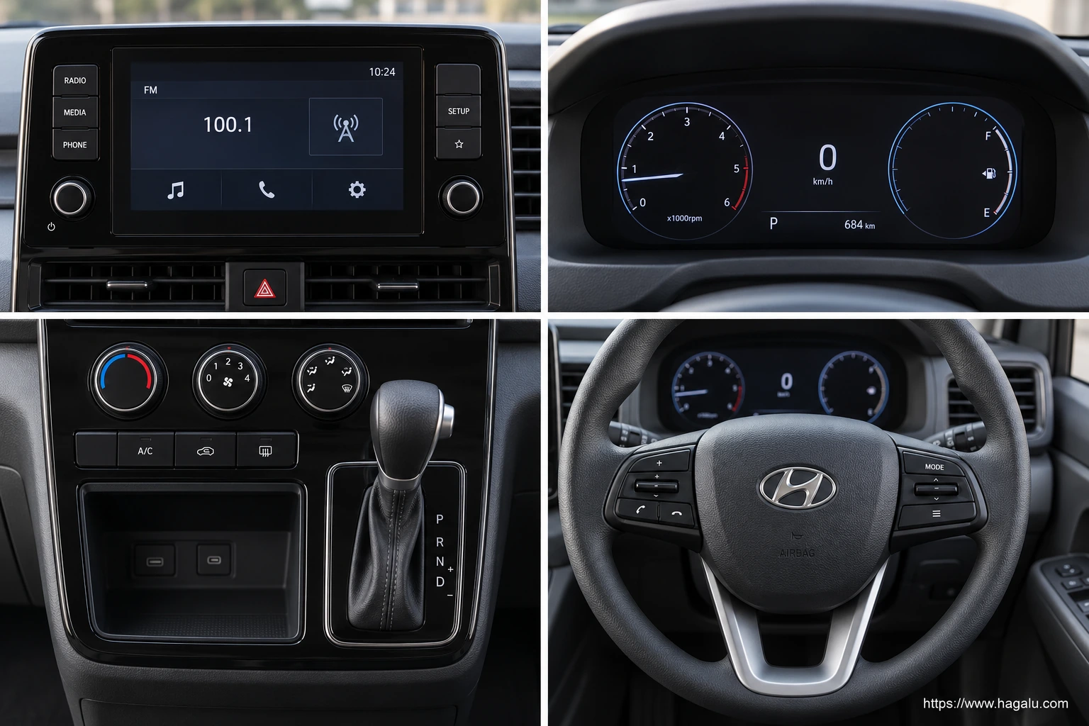 Hyundai Staria Wagon interior view 2 for South African vehicle comparison