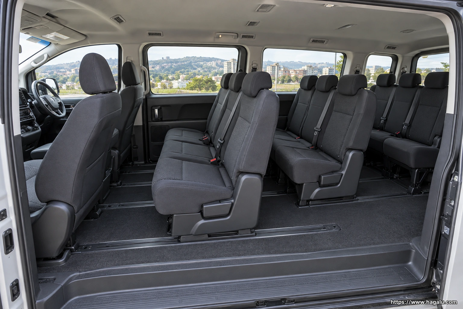 Hyundai Staria Wagon interior view 3 for South African vehicle comparison
