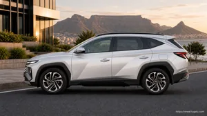 Hyundai Tucson exterior view 3 for South African vehicle comparison