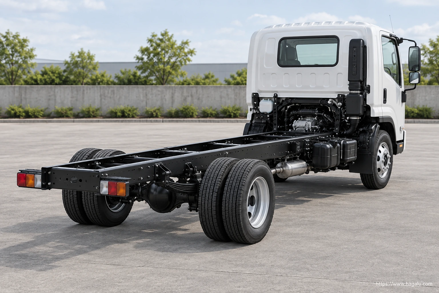 Isuzu F-Series exterior view 2 for South African vehicle comparison