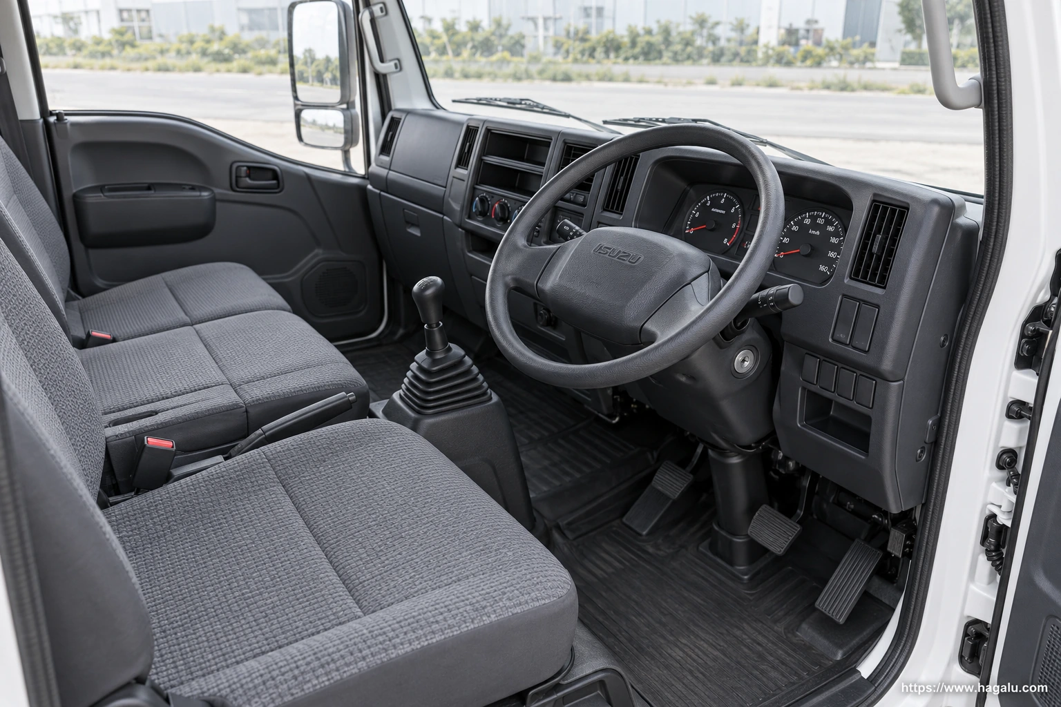 Isuzu N-Series interior view 1 for South African vehicle comparison