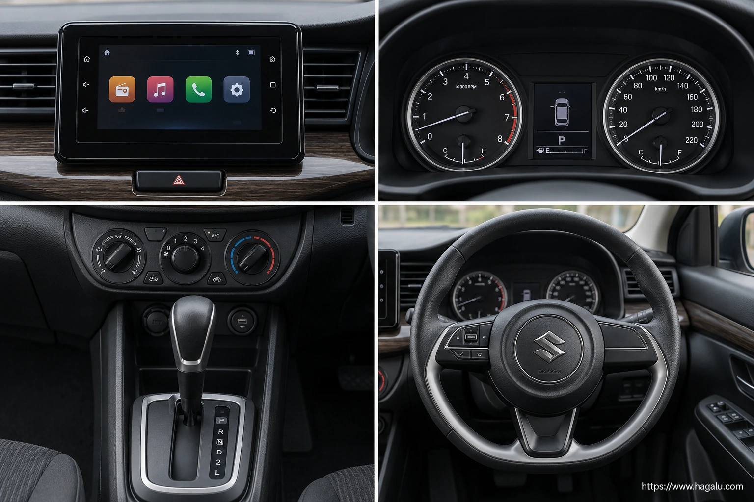 Suzuki Ertiga interior view 2 for South African vehicle comparison