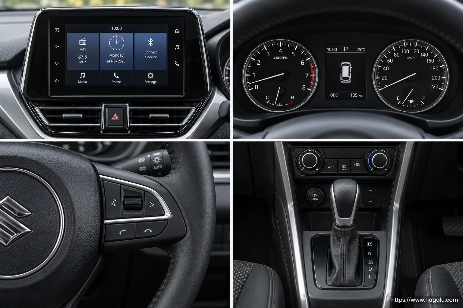 Suzuki Fronx interior view 2 for South African vehicle comparison