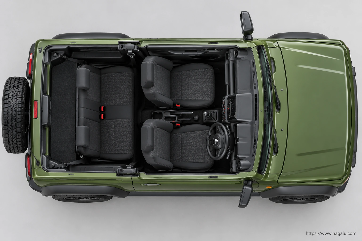 Suzuki Jimny 3-door exterior view 4 for South African vehicle comparison