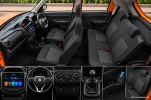 Suzuki S-Presso interior view 3 for South African vehicle comparison