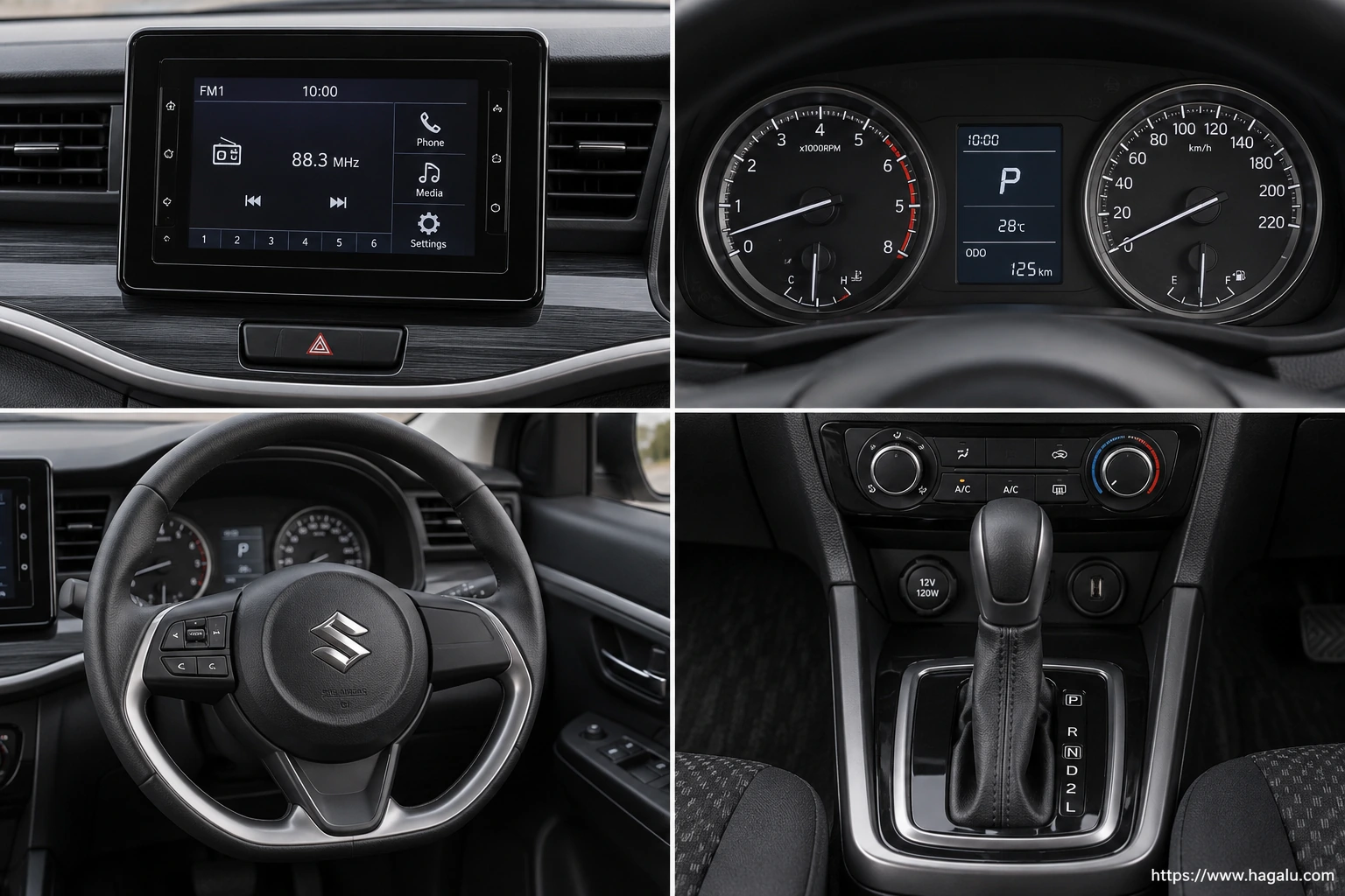 Suzuki XL6 interior view 2 for South African vehicle comparison