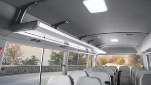 Toyota Coaster interior view 3 for South African vehicle comparison