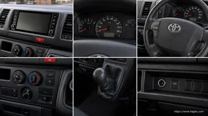 Toyota Hiace/Commuter interior view 2 for South African vehicle comparison
