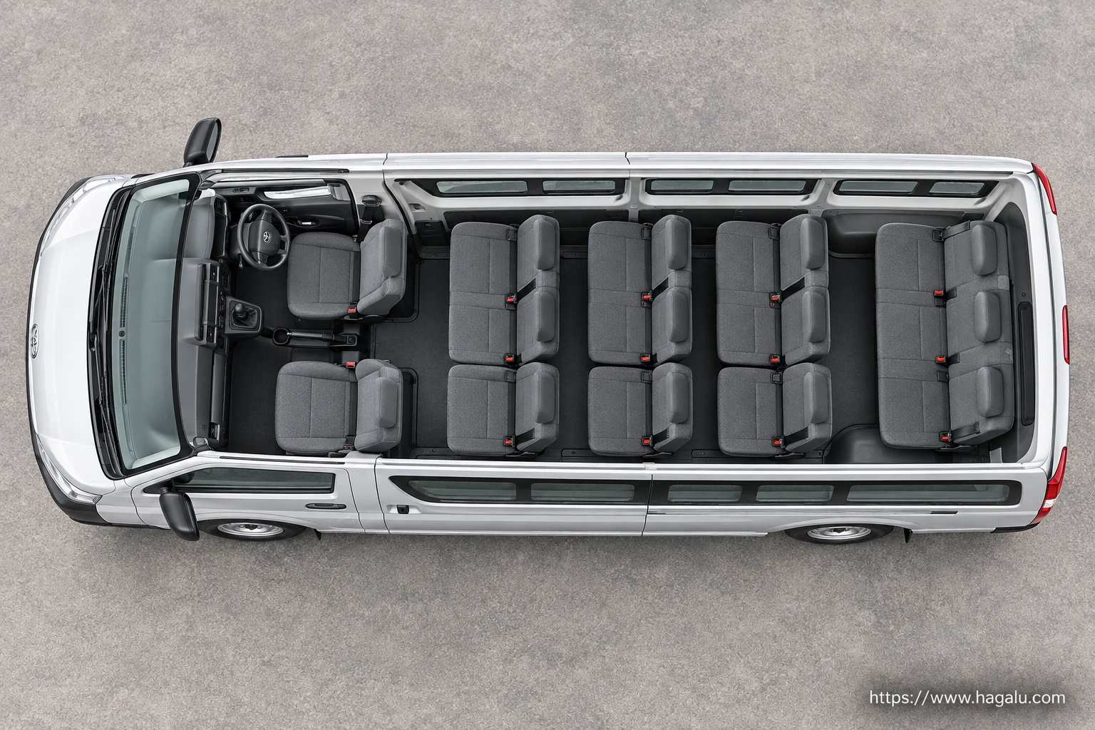 Toyota Hiace GD exterior view 4 for South African vehicle comparison