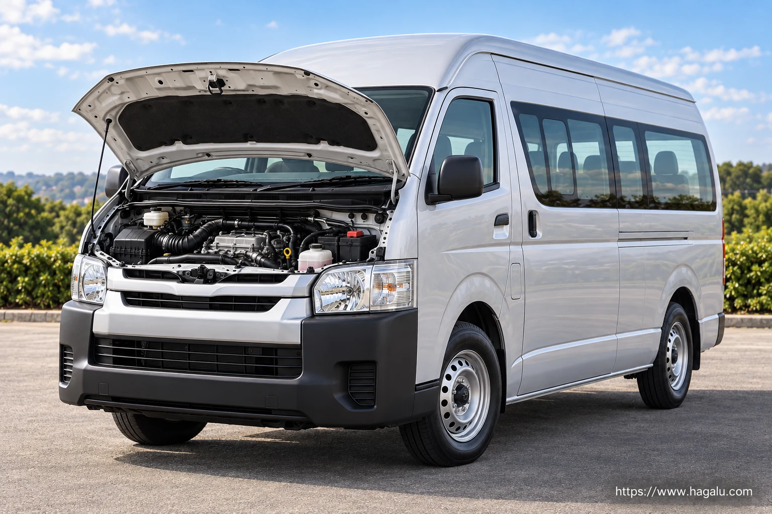 Toyota Hiace GD exterior view 5 for South African vehicle comparison