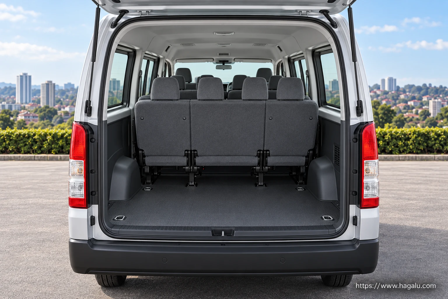 Toyota Hiace GD interior view 5 for South African vehicle comparison