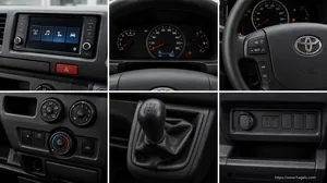 Toyota Hiace Van interior view 2 for South African vehicle comparison