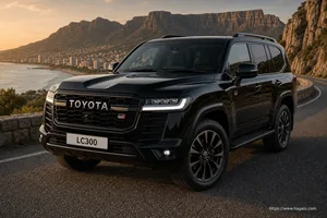 Toyota Land Cruiser 300 exterior view 1 for South African vehicle comparison