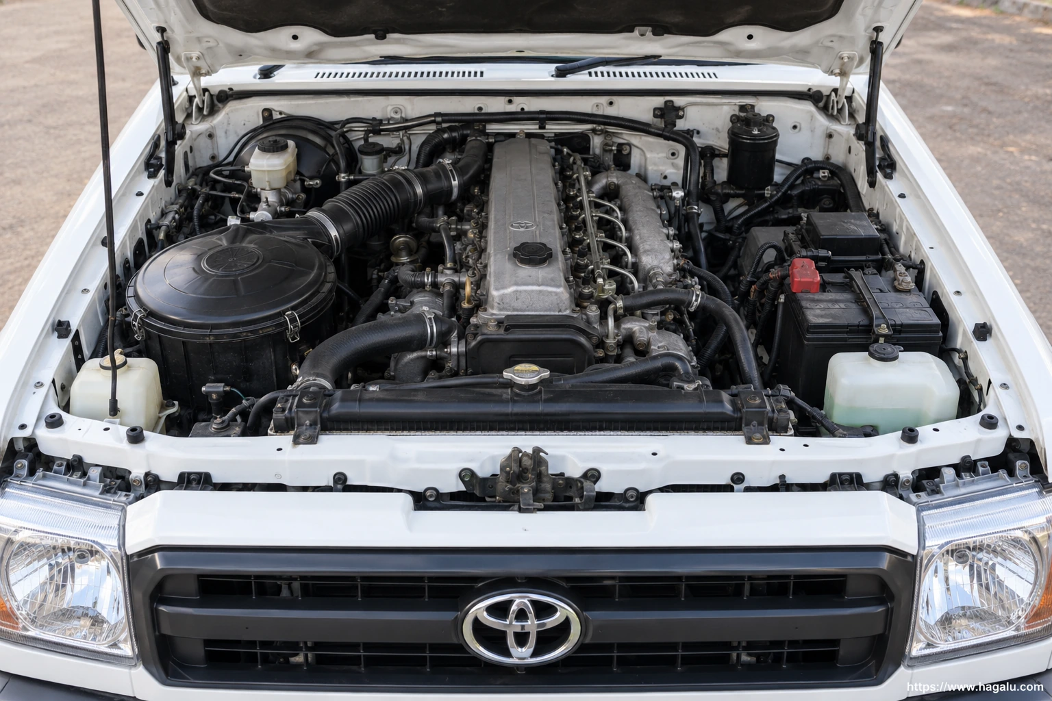 Toyota Land Cruiser 78 exterior view 5 for South African vehicle comparison