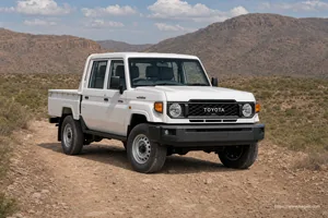 Toyota Land Cruiser 79 exterior view 1 for South African vehicle comparison