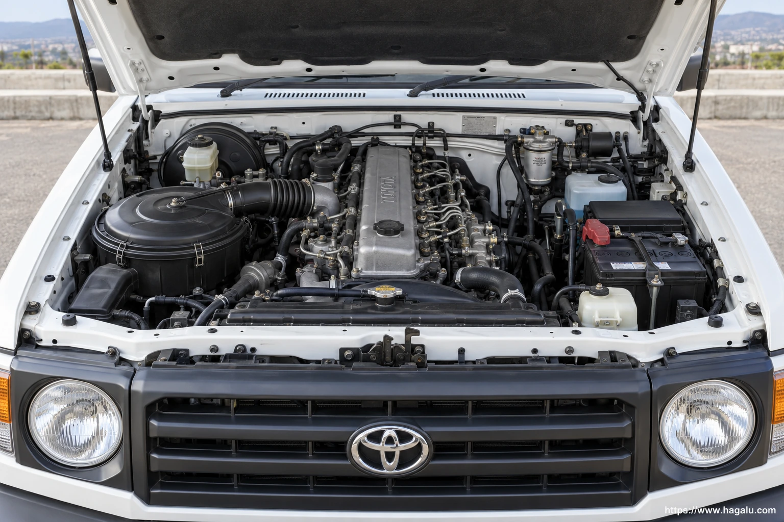 Toyota Land Cruiser 79 exterior view 5 for South African vehicle comparison