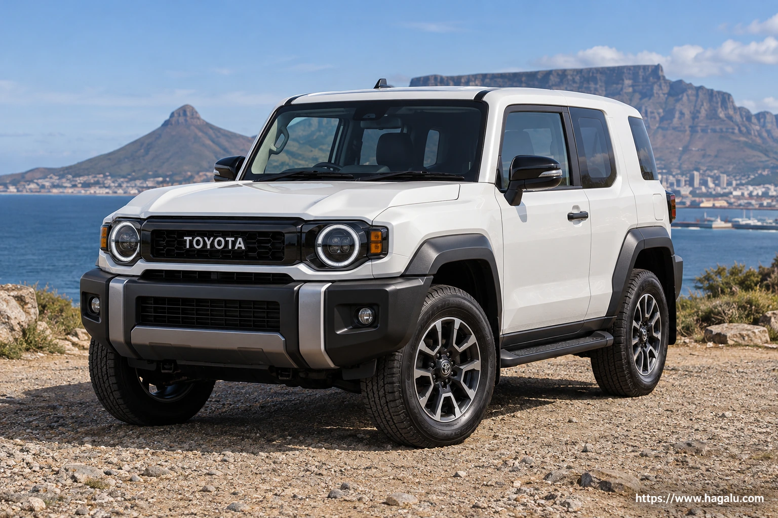 Toyota Land Cruiser FJ exterior view 1 for South African vehicle comparison