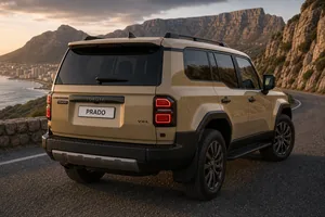 Toyota Land Cruiser Prado exterior view 2 for South African vehicle comparison