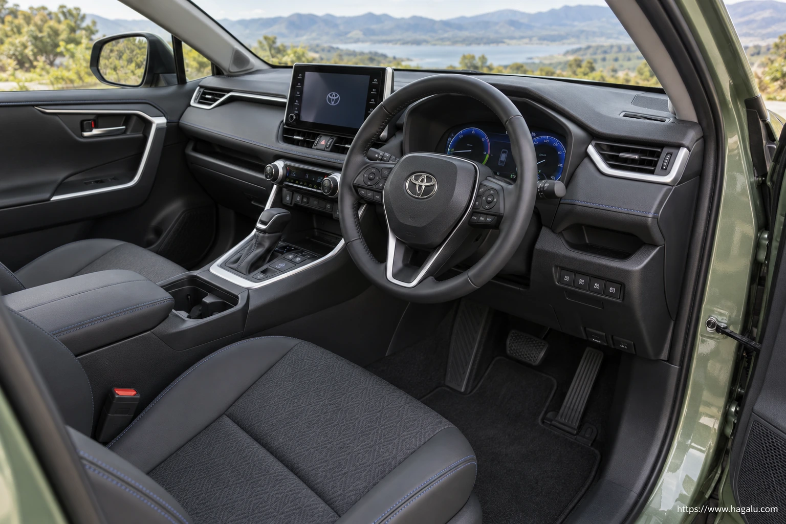 Toyota RAV4 HEV interior view 1 for South African vehicle comparison
