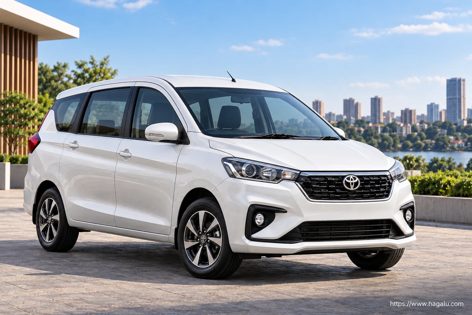 Toyota Rumion exterior view 1 for South African vehicle comparison