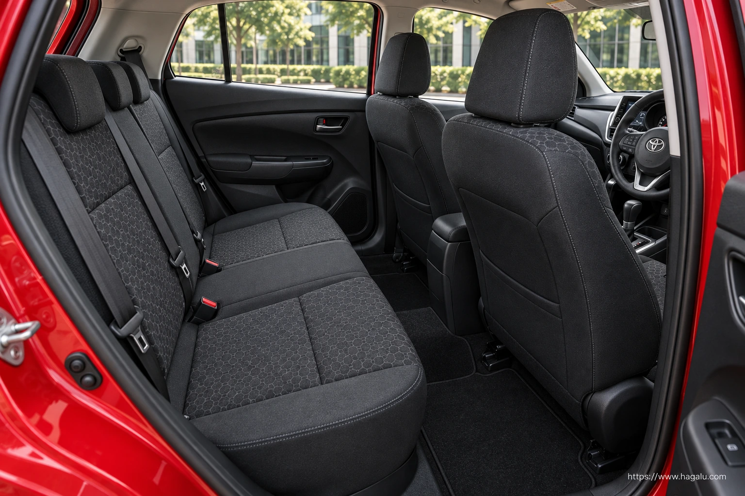 Toyota Starlet interior view 3 for South African vehicle comparison